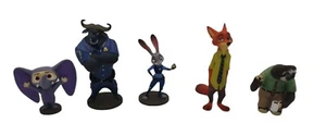 Bullyland Disney Zoomania Zootropolis figuras Judy Hopps, Flash, Nick Wilde - Imagen 1 de 11