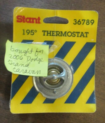 Termostato Stant 195 grados #36789 2006 Dodge Grand Caravan Car nuevo stock antiguo  Foto 1 de 4