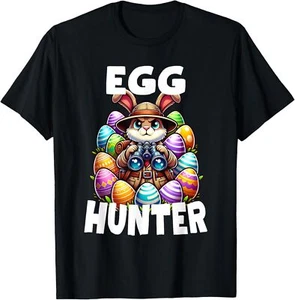 Egg Hunting Squad Graphic Easter Egg Hunt Easter Day 2025 T-Shirt Hoodie - Picture 1 of 19