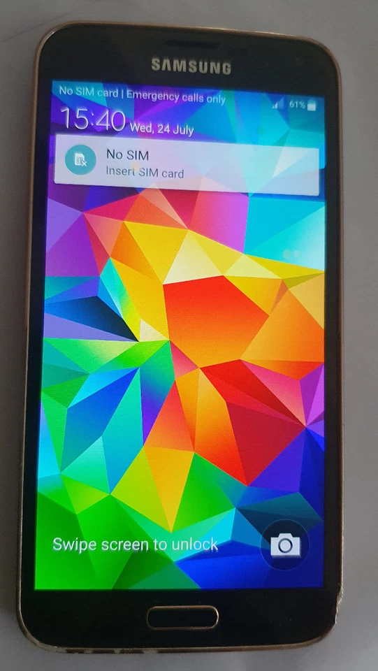 Samsung Galaxy S5  16GB 5.1in 3GB RAM Unlocked - Copper Gold - Image 1 of 4