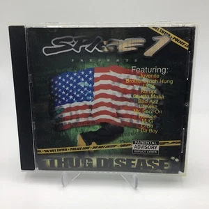 Spice 1 Presents Thug Disease CD Rare Feat Kurupt UGK Ghetto Mafia Lunch Hung - Picture 1 of 3