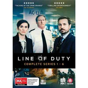 Line Of Duty Complete Series 1-6 (DVD, 13-Disc Set) NEW - Picture 1 of 1