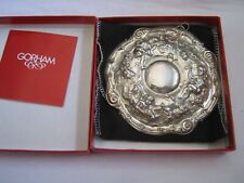 GORHAM 1990 Elizabethan Cupid Sterling Silver Christmas Ornament w/ Pouch & Box