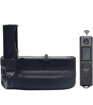 BG-A9 Pro вертикальный аккумулятор захват встроенный пульт дистанционного управления для Sony A9 A7RIII A7 - Изображение 1 из 4