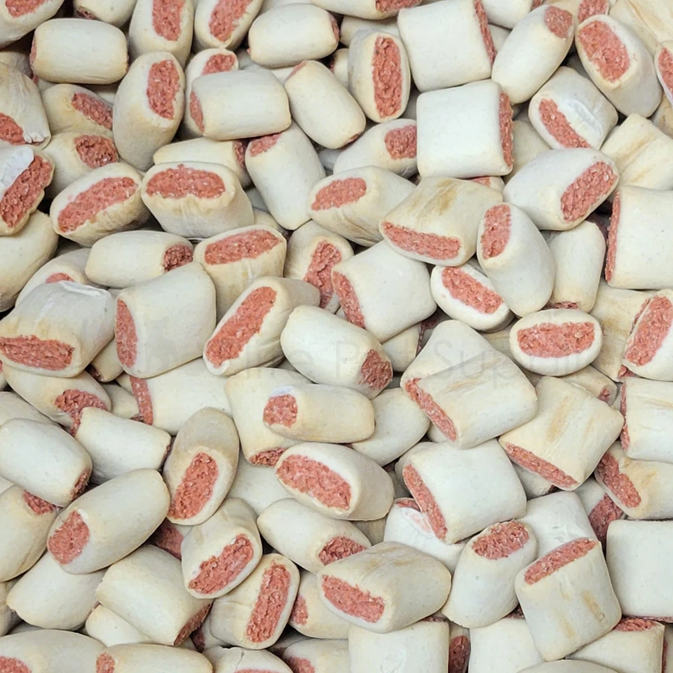 Fold Hill Pointer Salmon Flavoured Burgers Dog Biscuits Chew Treats - Image 1 of 1