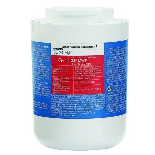 Watts G-1 Pure H2O Refrigerator Replacement Filter Cartridge Compatible with GE - Image 1 of 1