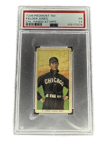 1909-11 T206 Piedmont Fielder Jones Hands at Hips Chicago PSA 1.5 - Picture 1 of 4