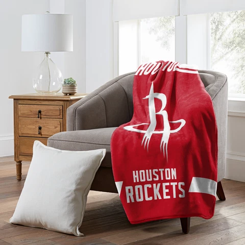 Northwest NBA Houston Rockets Legion Raschel Throw, 50" x 60" Cover