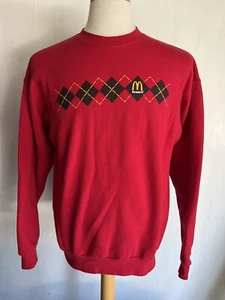 MCDONALD'S Official "I'm Loving It" STAFF Crewneck Sweatshirt Size Medium - Picture 1 of 4