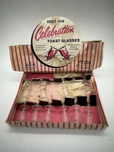 Vintage Maude B. May Co. CELEBRATION Toastgläser in OVP - 10 Shots - Bild 1 von 6