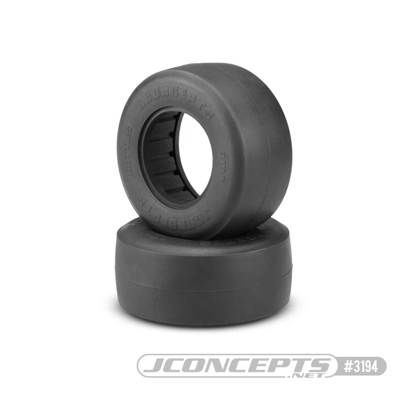J-concepts Hotties Blue BELTED SCT 3.0x2.2 Short Course Drag Truck Tires - Image 1 of 1