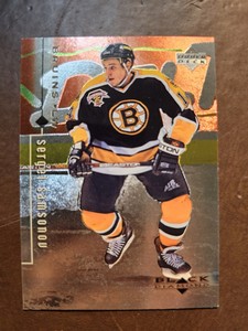 1998-99 Black Diamond Sergei Samsonov Boston Bruins Star NM+ #5