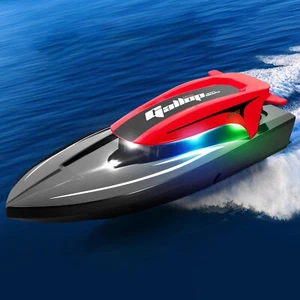 4CH 2.4GHz Racing Speedboat Waterproof RC Ship Radio Control Boat for Boys Girls - Picture 1 of 21