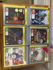 6x Playstation 3 (PS3) Game Bundle Platinum Games - Picture 1 of 24