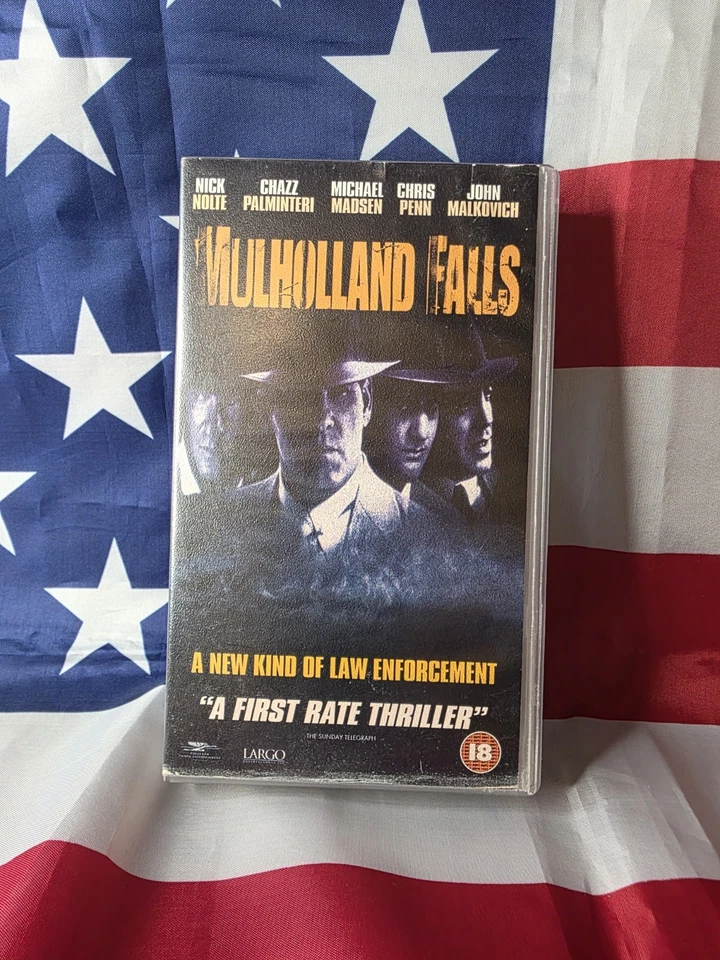 Mulholland Falls VHS PAL Video 1998 Nick Nolte PolyGram Foto 1 de 1