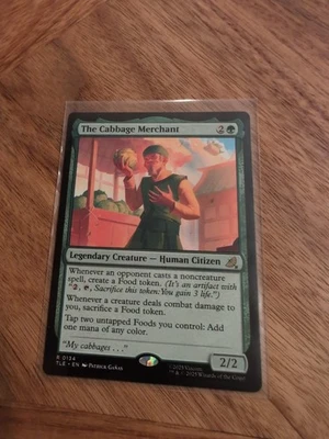 MTG The Cabbage Merchant Nonfoil NM TLE #0134 Avatar The Last Airbender Card - Image 1 of 2