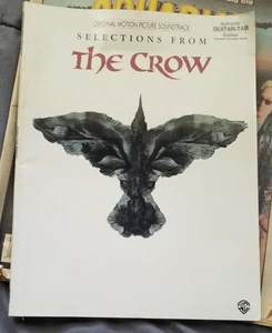 THE CROW Soundtrack Selections 1994 AUTHENTIC GUITAR TAB By Alfred Music RARE - Picture 1 of 18
