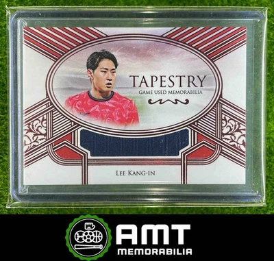2025 Futera TP12 Lee Kang-In Tapestry Jersey 5/5 Paris Saint-Germain - Image 1 of 3