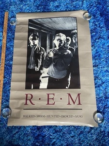 Konvolut 3 Vintage R.E.M. Plakate aus den 80er Jahren - Bild 1 von 18