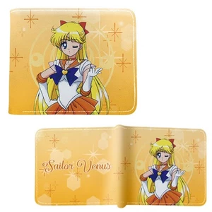 SAILOR VENUS STYLE A Sailor Moon 4 in. Bi Fold Wallet (Minako Aino Credit Card) - Picture 1 of 2