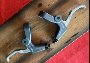 VINTAGE Shimano XTR BL-M950 V-BRAKES Linear PULL Brake LEVERS - MTB 1990s nice! - Picture 1 of 4