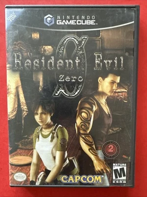 Resident Evil Zero 0 (Nintendo GameCube, 2002) Estuche Completo Manual Foto 1 de 4