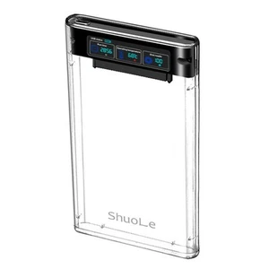  Externes Festplattengehäuse, 5 Gbit/S, 2,5 , Transparent, USB-Fe9820 - Bild 1 von 10