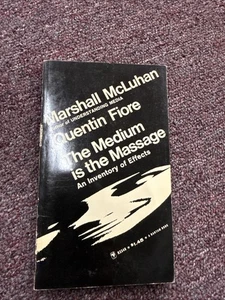 The Medium is Massage An Inventory of Ethics Marshall McLuhan Quentin Fiore 1967 - Picture 1 of 4