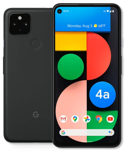 Google Pixel 4a 5G G025I - 128GB - Just Black (Ohne Simlock) (Dual-SIM)