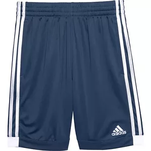 ADIDAS JUNGEN SHORTS - 243 GEWINNER BLAU GRÖSSE MEDIUM 10 12 - FUSSBALLBASKETBALL - Bild 1 von 2