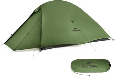 Naturehike Tenda da Campeggio Cloud Up 2 Pro 2 Persone 20D Tenda Nylon Ultraleggera - Immagine 1 di 4