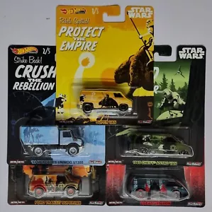HOT WHEELS POP CULTURE 2019 STAR WARS SET NEW - UNOPENED - Picture 1 of 6