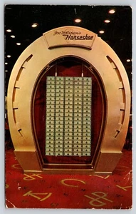 Postal Joe W Browns Horseshoe Club Las Vegas Nevada Casino Juegos de azar - Imagen 1 de 2