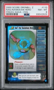PSA 8 Limited Foil Nail, the Namekian Hero 2000 Frieza Saga DBZ Dragon Ball #110 - Picture 1 of 2
