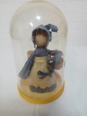 Muñeca Cáscara de Maíz Arte Popular Espiritual De Colección Foto 1 de 4