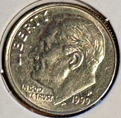 1999 P Roosevelt Dime - Image 1 of 4