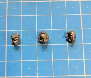 Weiße Narben Upgrades Bits Charakter Haeds x3 Khan Primaris Space Marines WS Bitz - Bild 1 von 1
