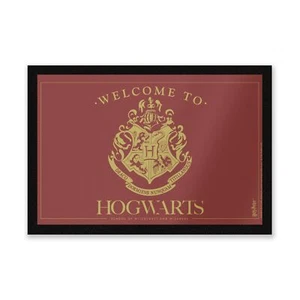 Official Harry Potter Welcome To Hogwarts Entrance Mat - Picture 1 of 1