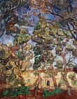 Trees in the Garden of Saint-Paul Hospital > Van Gogh, Vincent