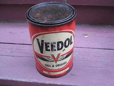 Aceites y grasas Veedol vintage lata de 5 libras Foto 1 de 4