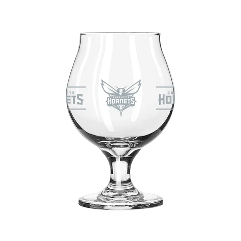 Charlotte Hornets 16oz. Belgium Glass Cover