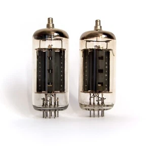 PAIR 6P45S tube =EL509, EL519, 6K6G Output Beam Tetrode. - Picture 1 of 6