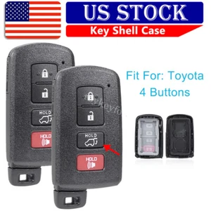 2 for Toyota RAV4 2013-2019 Highlander 2014 Sequonia Remote Key Shell Case Fob - Picture 1 of 9