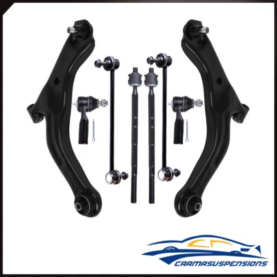 8x Front Control Arm and Ball Joint Sway Bar Tie Rod Fits 2005-2009 Ford Escape - Image 1 of 4
