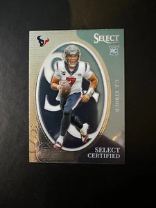 2023 Panini Select CJ Stroud RC Select Certified Rookies#CRO-CST Houston Texans - Picture 1 of 2