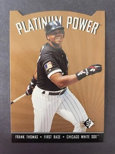 1995 SP Platinum Power Insert #PP18 Frank Thomas Chicago White Sox - Picture 1 of 2