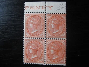 NEW SOUTH WALES SG. #223f (Sc. #61) scarce mint MNH stamp block of 4! CV $450.00 - Picture 1 of 3