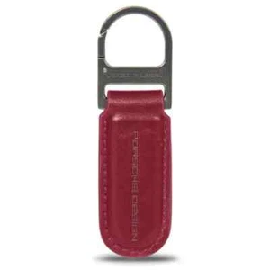 Portachiavi pelle Porsche Design OKY28809-019 colore rosso scuro - Imagen 1 de 2