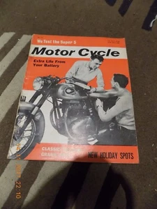 Motor Cycle/12,7,1962/royal enfield super 5 test/works tips/greeves i.s.d.t./ - Picture 1 of 7