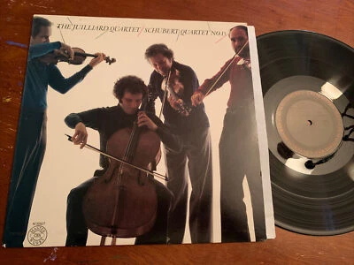 The Juilliard Quartet Schubert Quartet No. 15 LP CBS Masterworks M-!!!! Foto 1 de 4